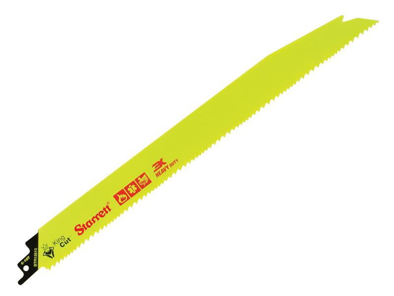 BTR12610-5 Bi-Metal King Cut™ Demolition Blade 300mm 6-10 TPI (Pack 5), Starrett