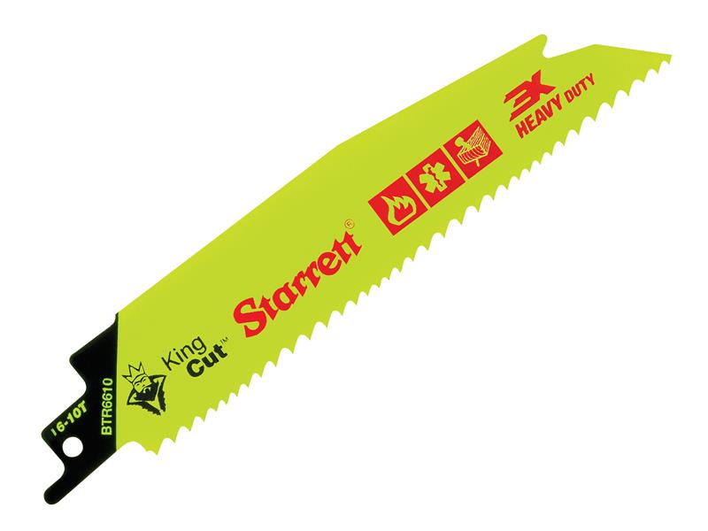 BTR6610-5 Bi-Metal King Cut™ Demolition Blade 152mm 6-10 TPI (Pack 5), Starrett