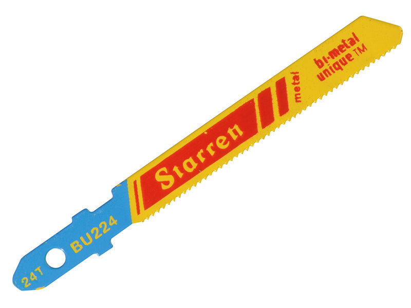 BU224-5 Metal Cutting Jigsaw Blades Pack of 5, Starrett