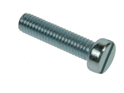 M3 - Machine Screws Slotted Cheese Head DIN 84 BZP, Morgans OJ