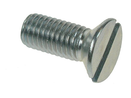 M3 Machine Screws Slotted Csk Head BZP, Morgans OJ