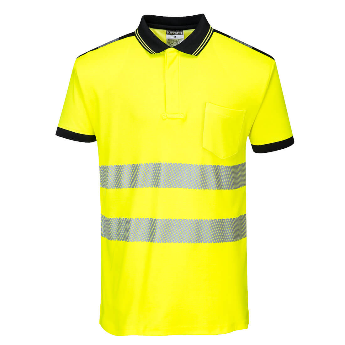 PW3 Hi-Vis Cotton Comfort Polo Shirt S/S, Morgans PW