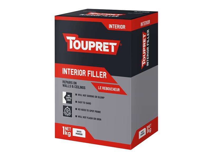 Interior Filler 1kg, Toupret