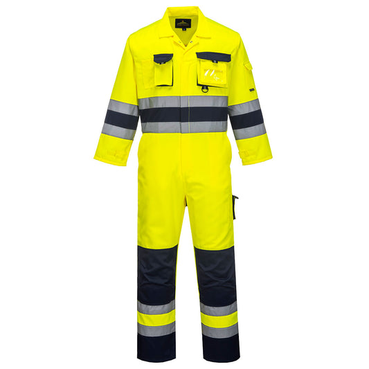 Nantes Hi-Vis Contrast Work Coverall, Morgans PW