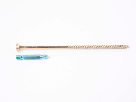 Ulti-mate CE Marked Woodscrew PoziSquare Double Csk BZP&Y, Morgans OJ