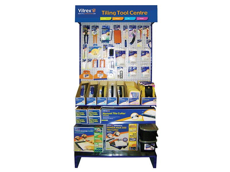 Independent Tiling Tool Display, Vitrex