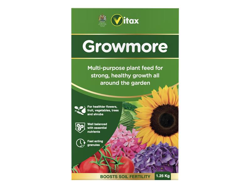 Growmore Granules 1.25kg, Vitax