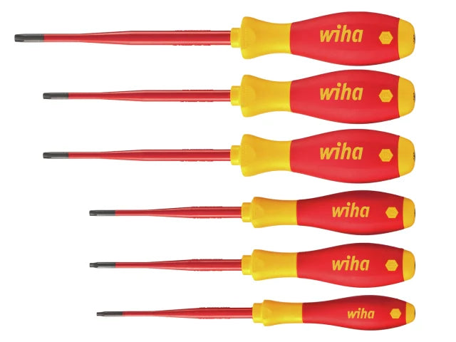 SoftFinish® electric slimFix TX/TR Screwdriver Set, 6 Piece, Wiha