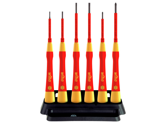 PicoFinish® SL/PH Fine VDE Screwdriver Set, 7 Piece, Wiha