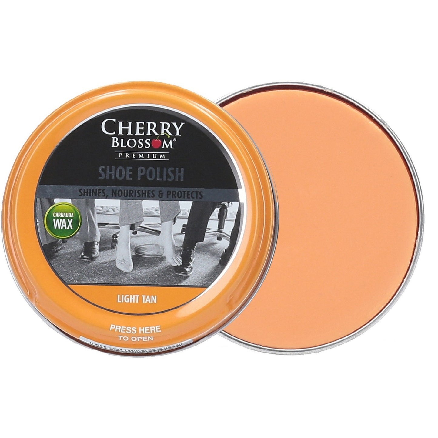 Shoe Polish Paste, Cherry Blossom