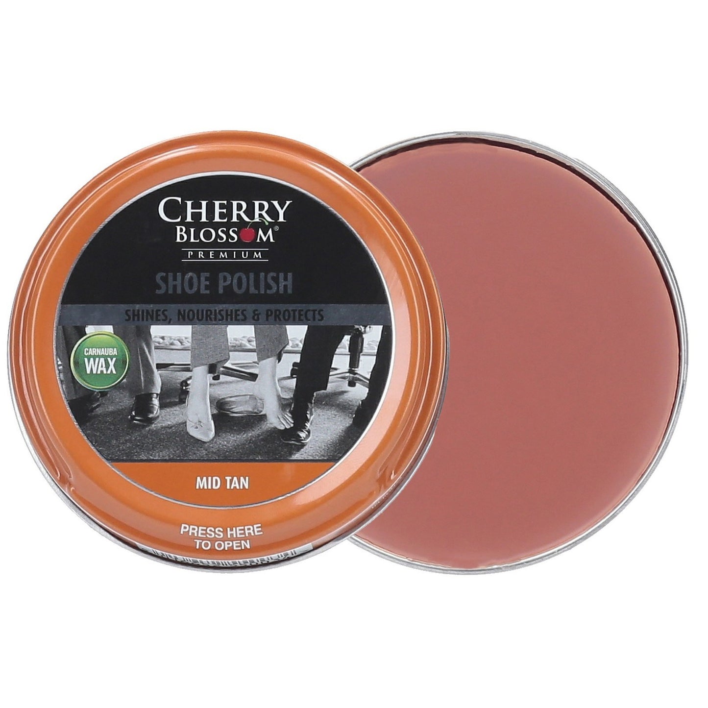 Shoe Polish Paste, Cherry Blossom