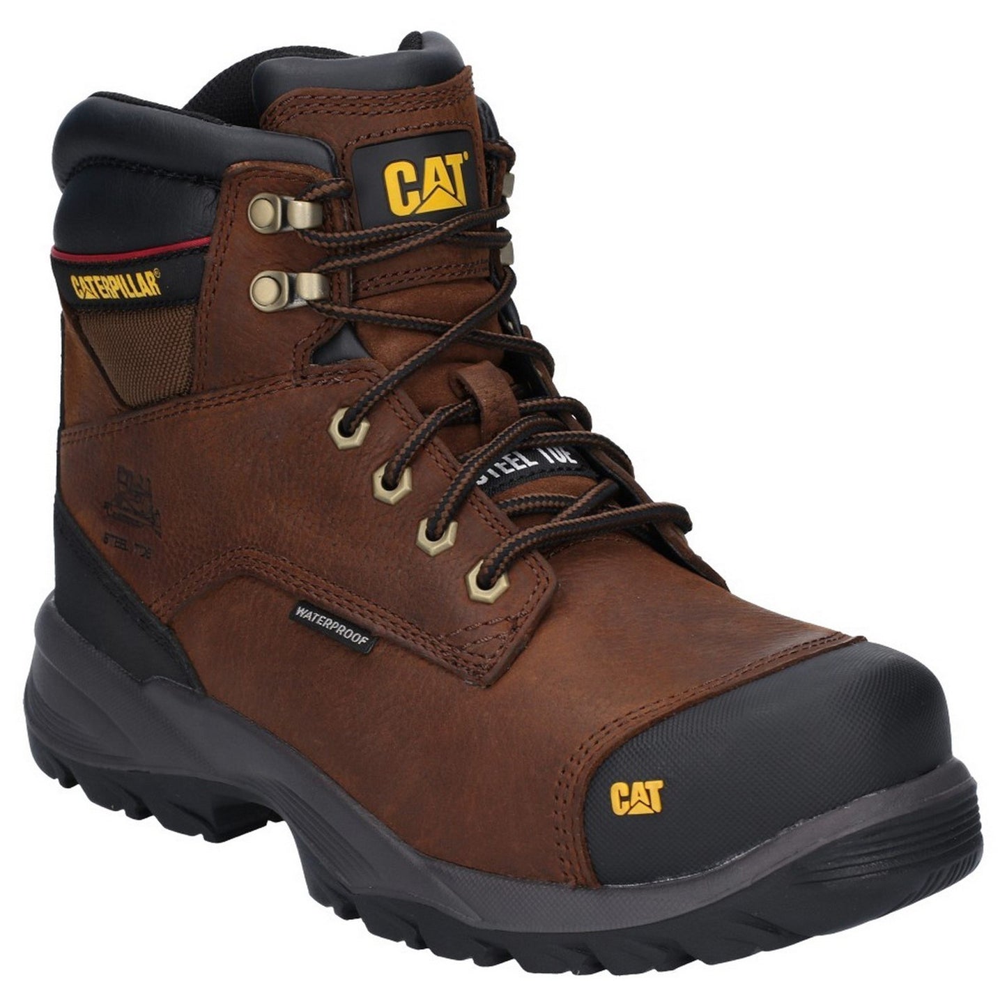 Spiro Waterproof Safety Boot, Caterpillar