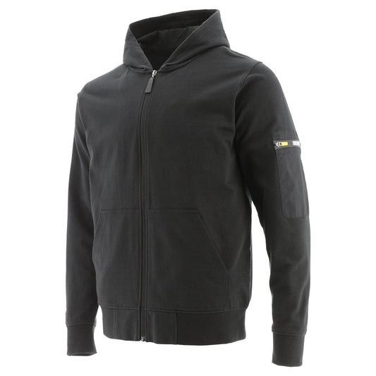 Loopback Full Zip Hoodie, Caterpillar