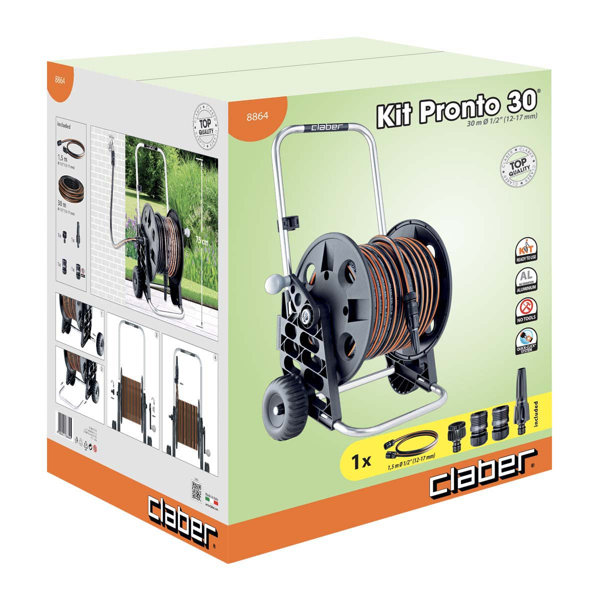 Pronto Garden Hose Kit 30m, MorgansOsw