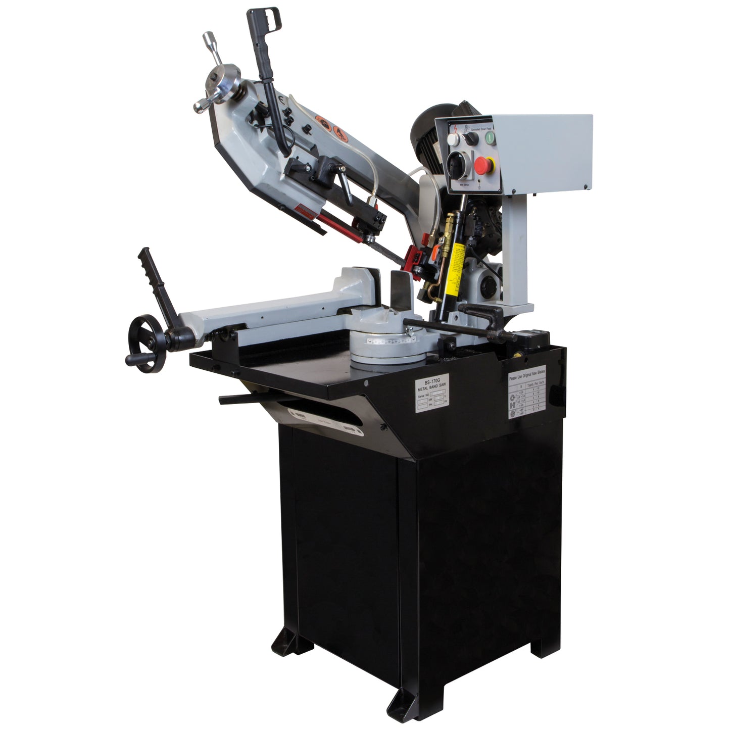 SIP 10" Swivel Head Pull-Down Metal Bandsaw - [product-vendor]