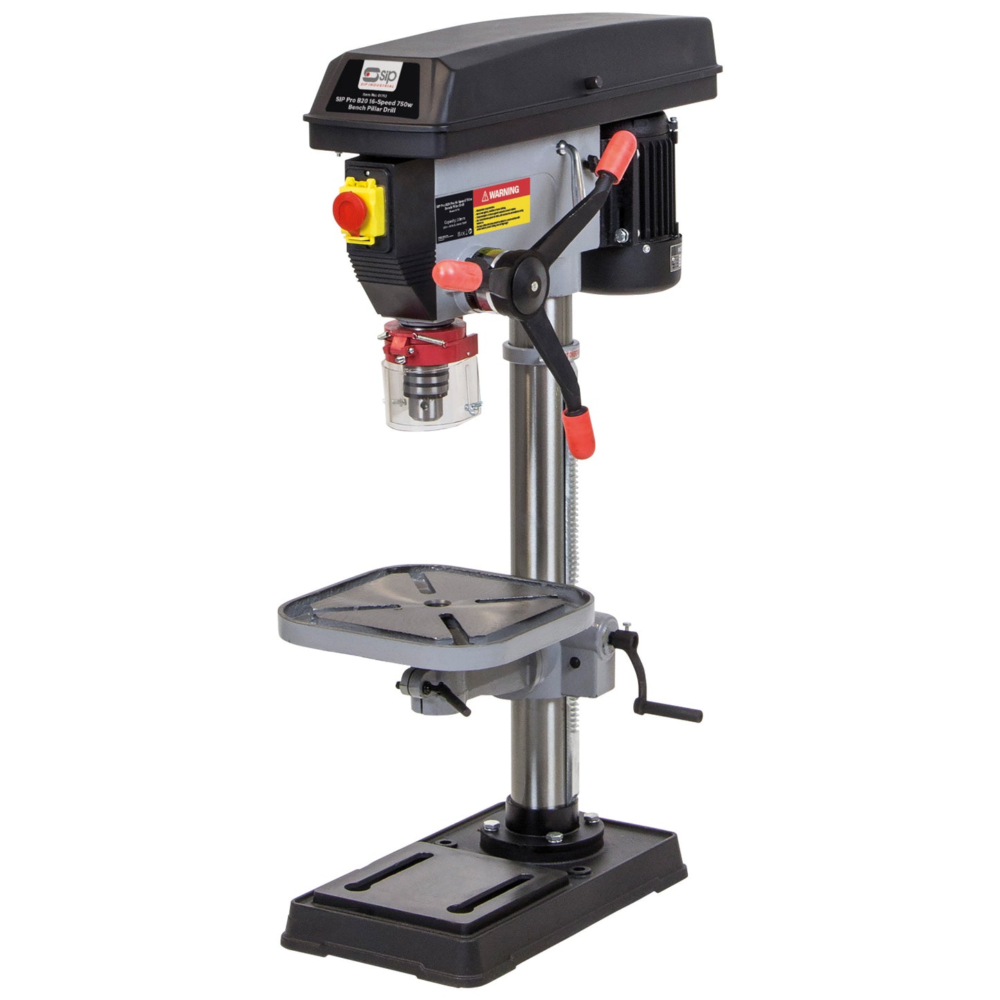 SIP Pro B20 16-Speed 750w Bench Pillar Drill - [product-vendor]