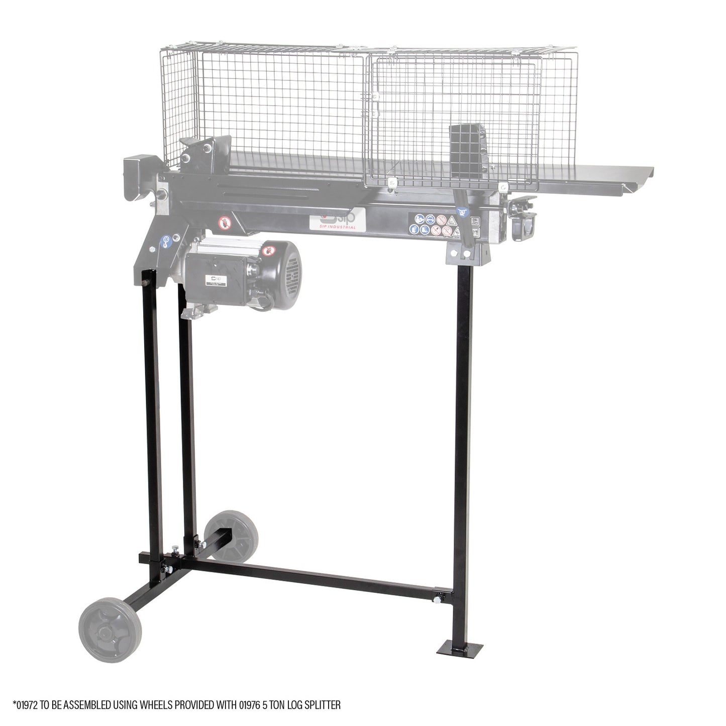 SIP 5 TON Electric Log Splitter Stand