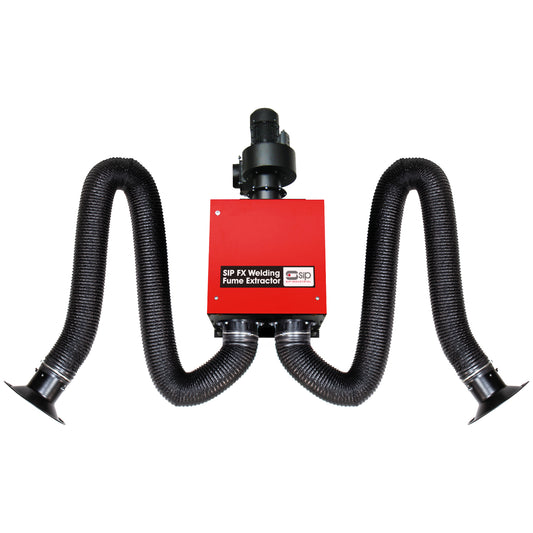 SIP FX-WM Professional Wall-Mounted Welding Fume Extractor (2x Arms)