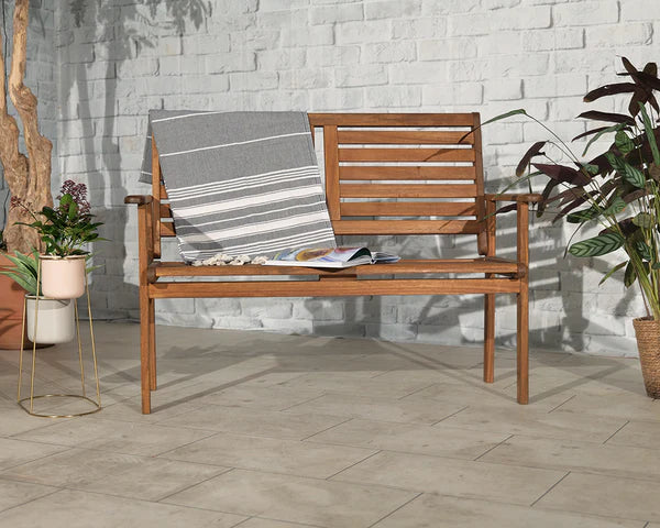 Napoli 2 Seater Garden Furniture Bench Seat, Morgans Of Oswestry