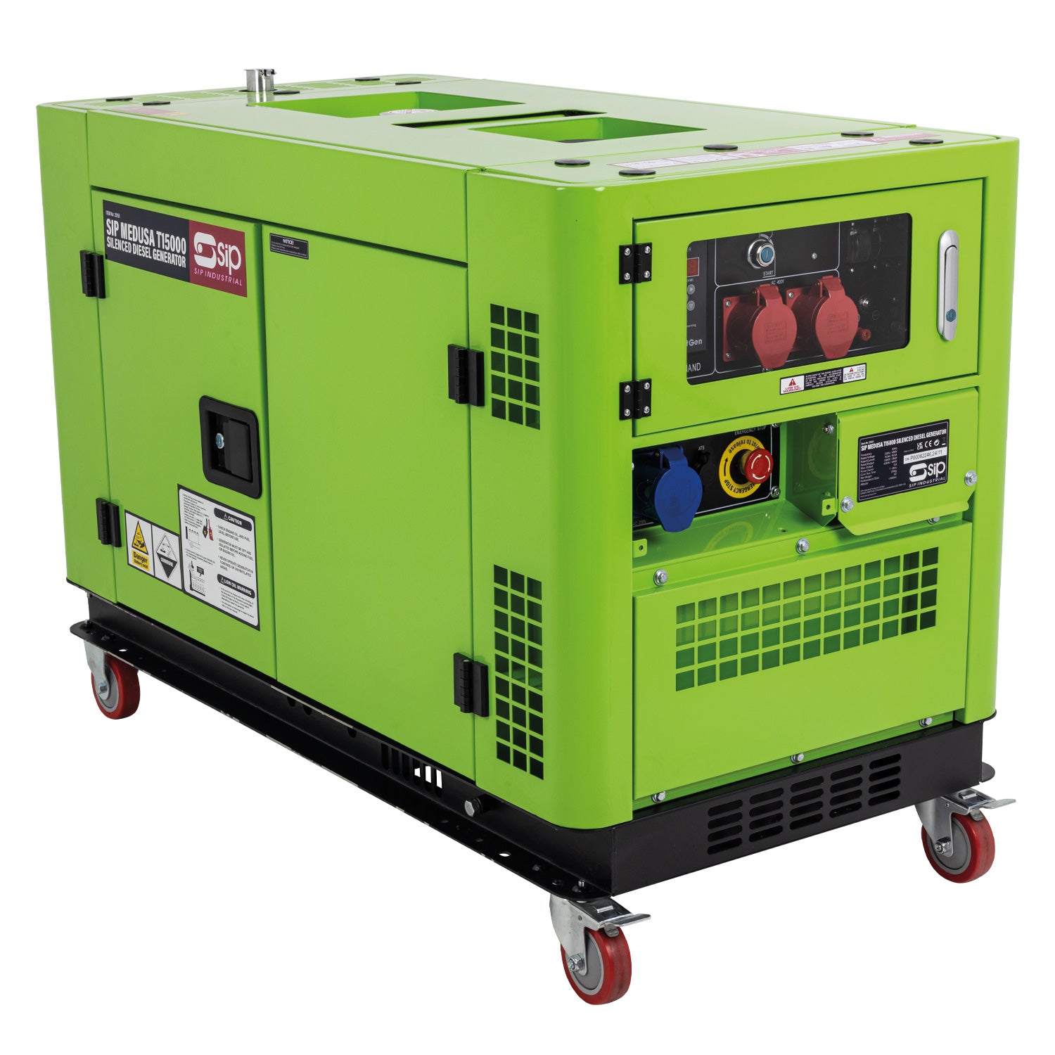 SIP MEDUSA T15000 Silenced Diesel Generator - [product-vendor]