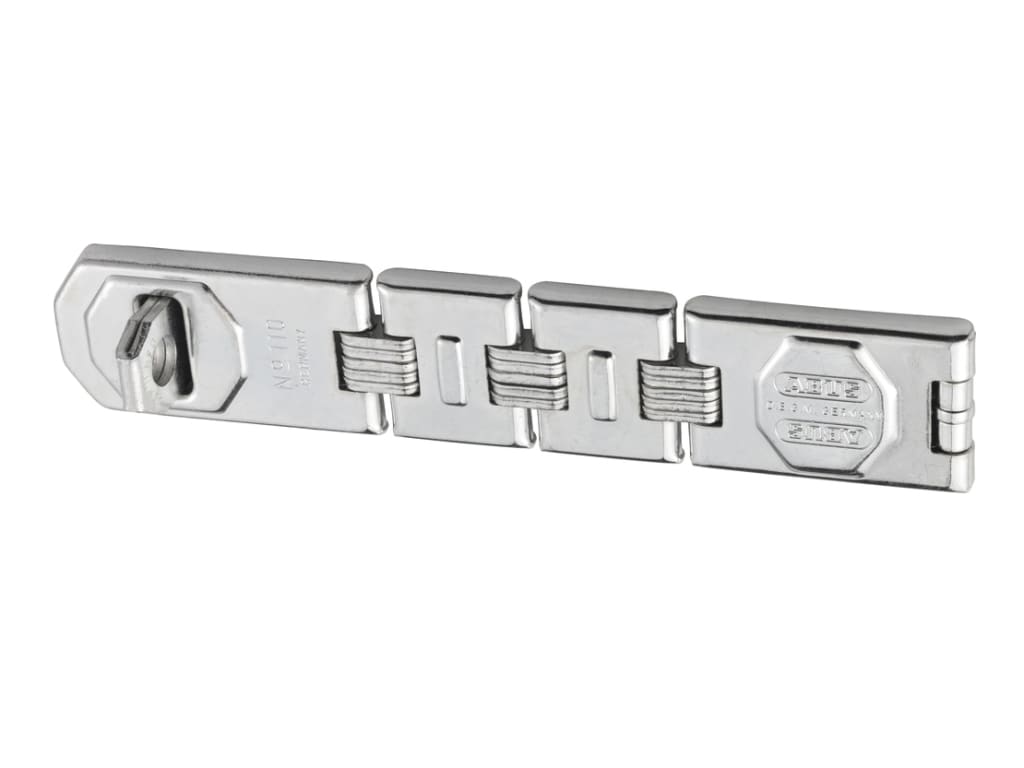 110/230 Hinged Hasp & Staple 230mm                                              