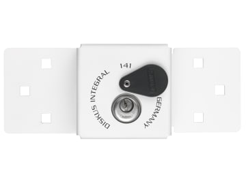 141/200 Diskus® Integral Van Lock White & 26/70mm Diskus® Padlock               