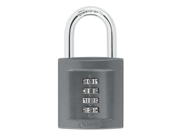 158/50 50mm Combination Padlock (4-Digit) Die-Cast Body Carded                  