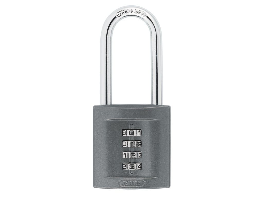 158/50HB50 50mm Combination Padlock (4-Digit) Long Shackle                      