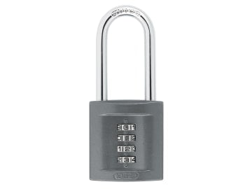 158/50HB50 50mm Combination Padlock (4-Digit) Long Shackle                      