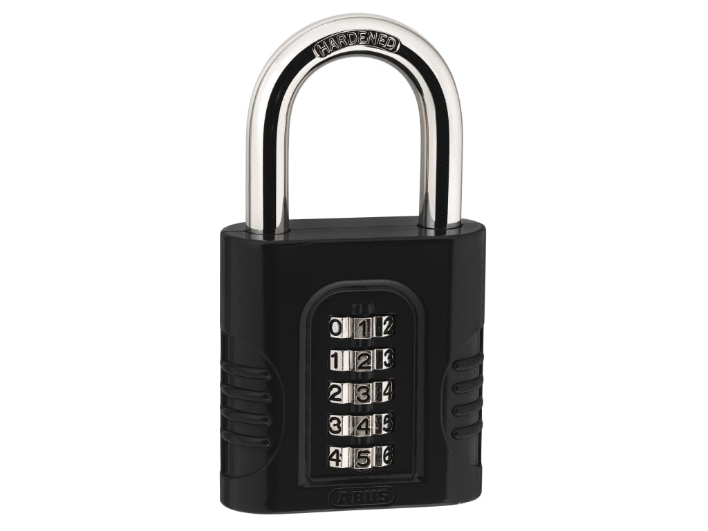 158/65 65mm Heavy-Duty Combination Padlock (5-Digit) Die-Cast Body Carded       