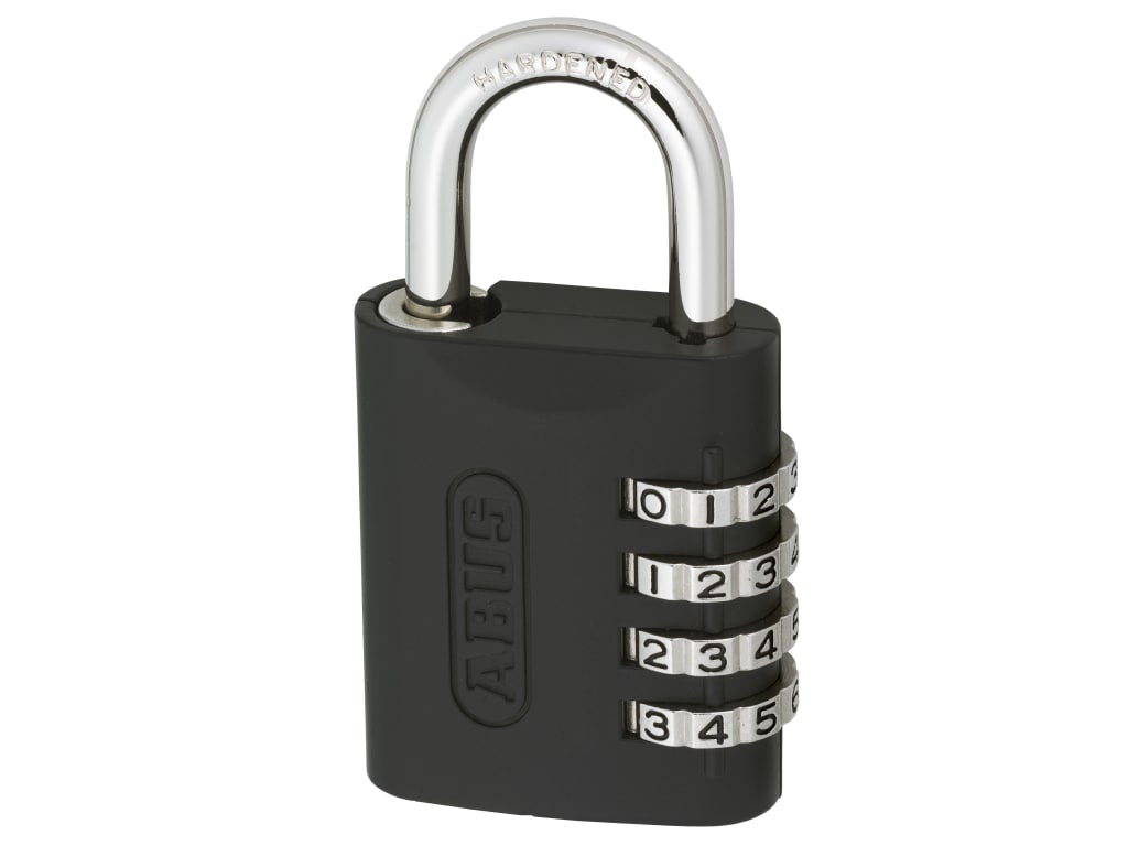 158KC/45mm Combination Padlock with Key Override                                