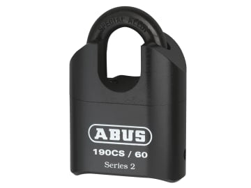 190/60 60mm Heavy-Duty Combination Padlock Closed Shackle (4-Digit) Carded      