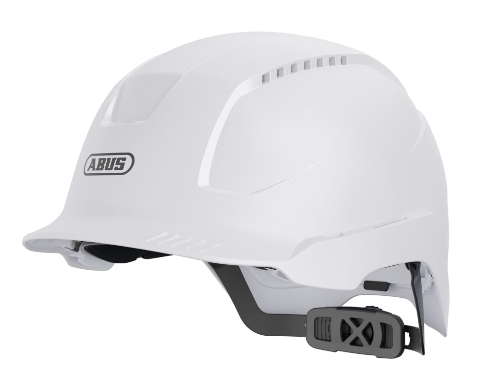 SCATOR Vented Safety Helmet White                                               