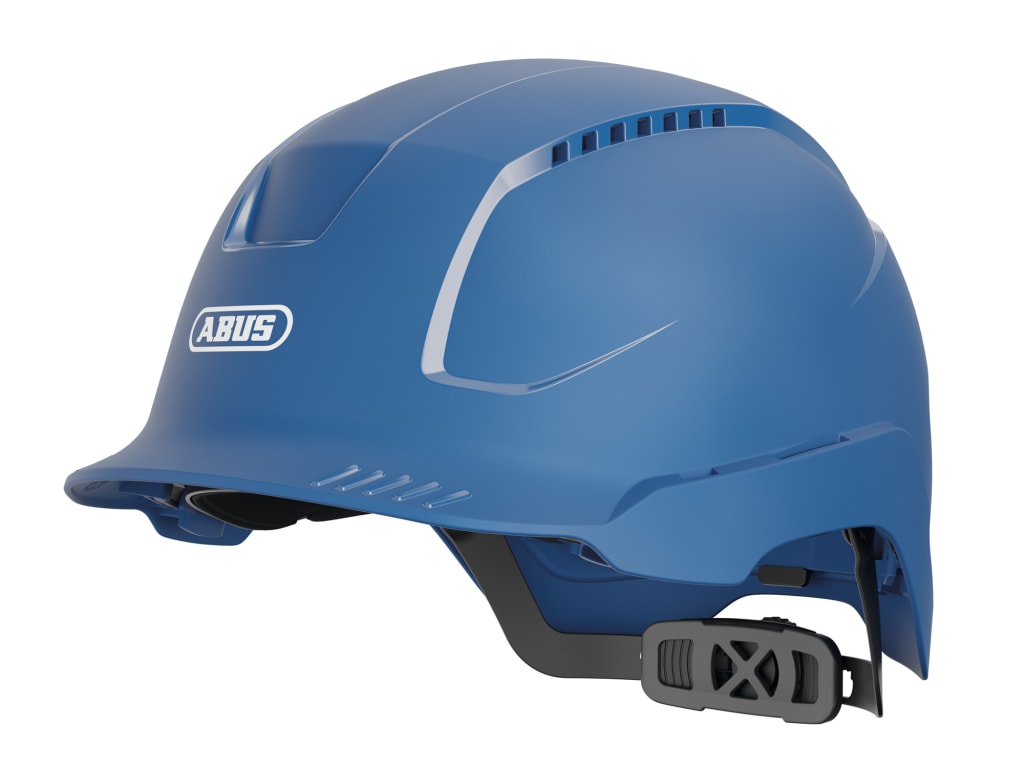 SCATOR Vented Safety Helmet Blue                                                