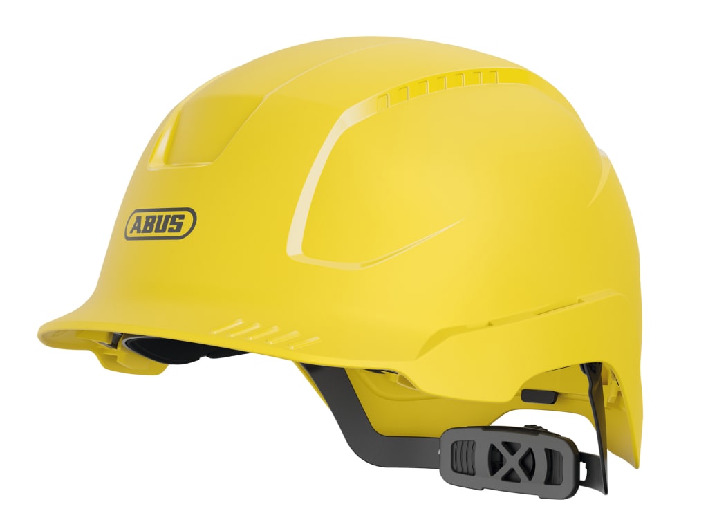 SCATOR-E Non-vented Safety Helmet Yellow                                        