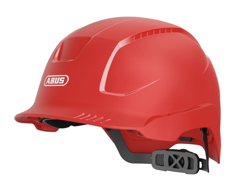 SCATOR-E Non-vented Safety Helmet Red                                           