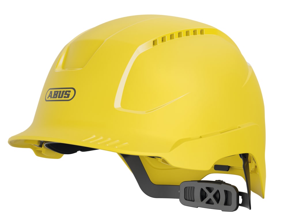 SCATOR Vented Safety Helmet Yellow                                              