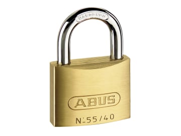 55/25mm Brass Padlock Carded                                                    