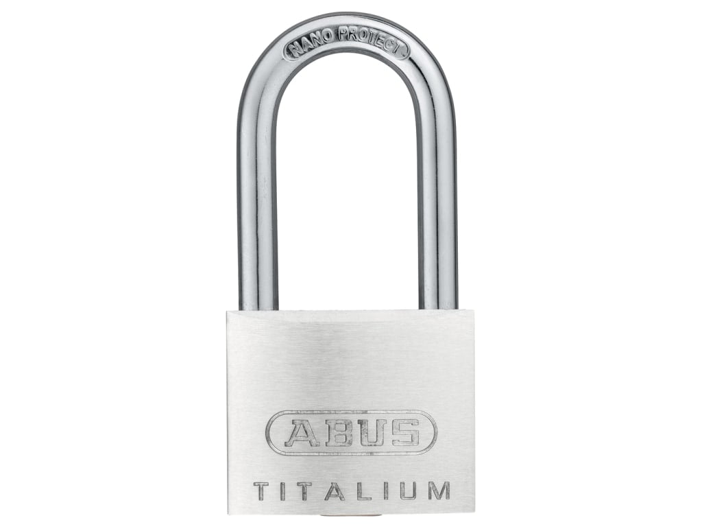 64TI/40mm TITALIUM™ Padlock 40mm Long Shackle Carded                            