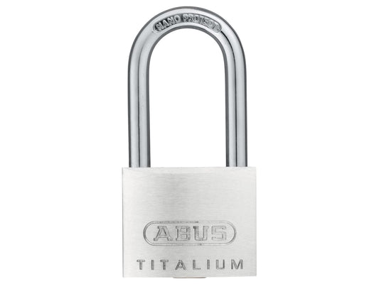 64TI/40mm TITALIUM™ Padlock 40mm Long Shackle Carded                            