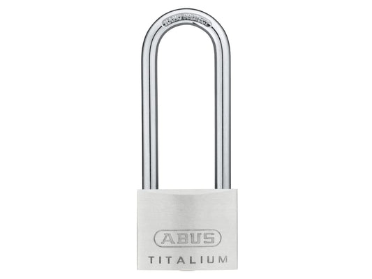 64TI/50mm TITALIUM™ Padlock 80mm Long Shackle                                   