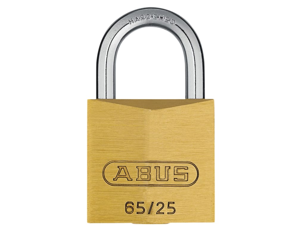 65/25mm Brass Padlock                                                           