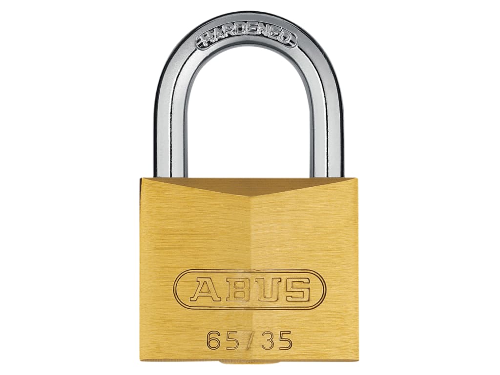 65/35mm Brass Padlock                                                           