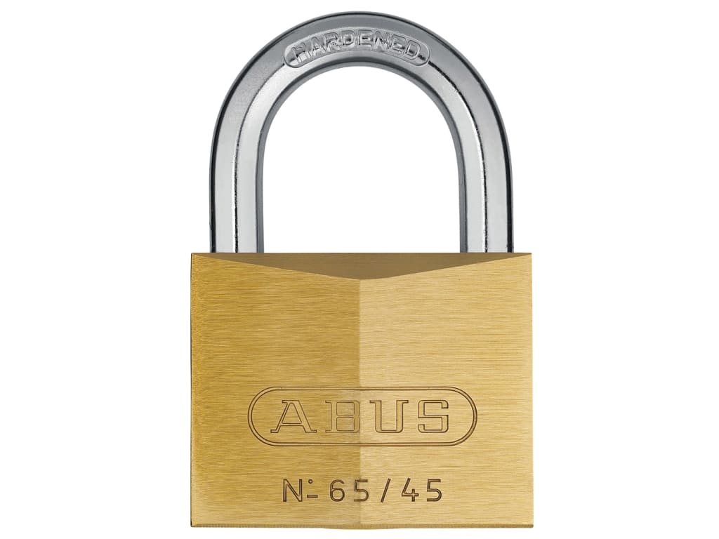 65/45mm Brass Padlock                                                           