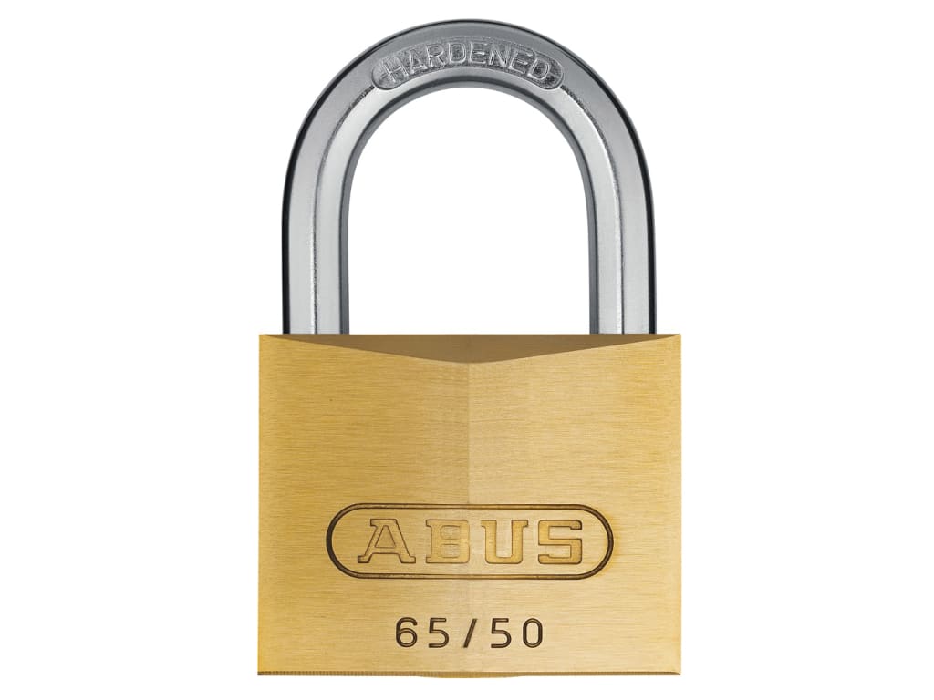 65/50mm Brass Padlock                                                           