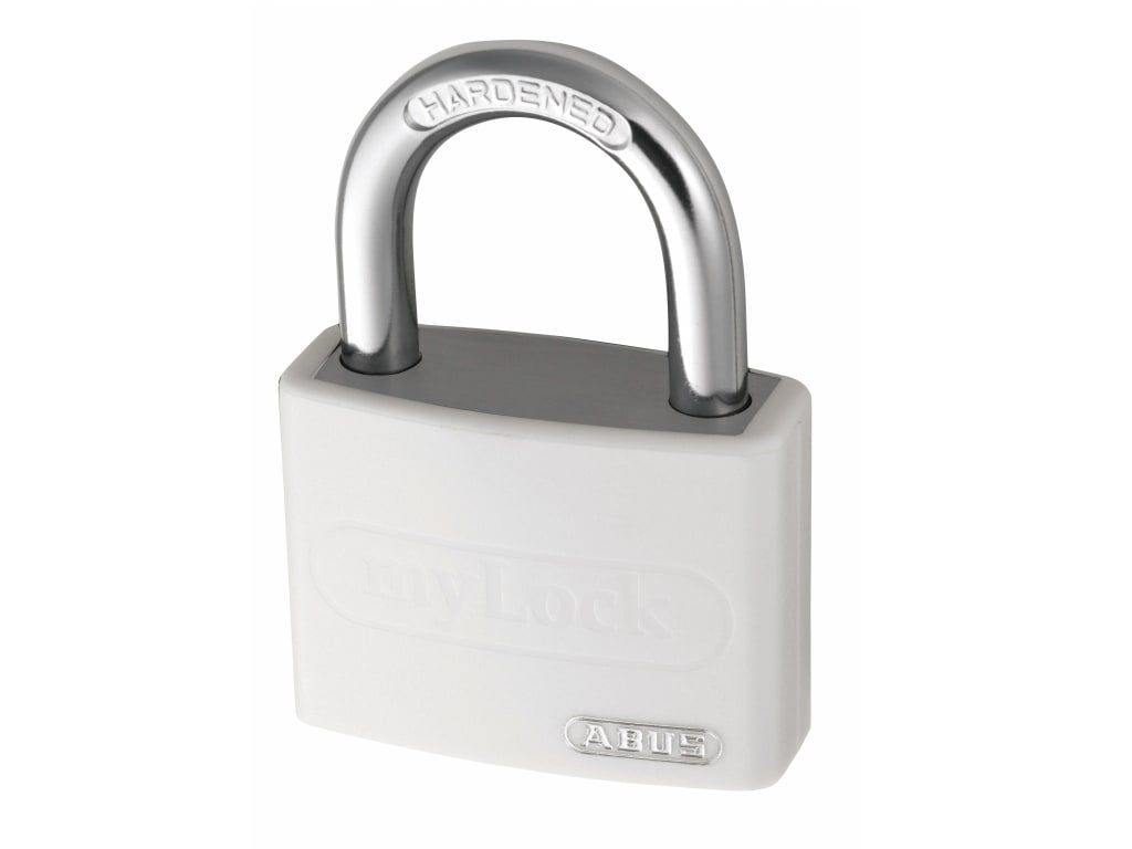 T65AL/40mm My Lock Aluminium Padlock White                                      