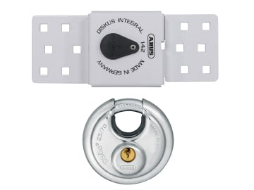 142 Series Sliding Door Van Lock & 23/70mm Diskus® Padlock                      