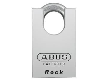 83/55mm Rock Hardened Steel Padlock Closed Shackle Carded                       