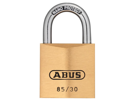 85/30mm Brass Padlock Carded                                                    