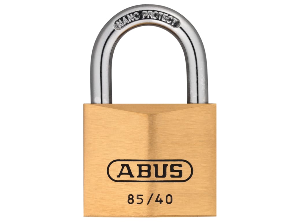 85/40mm Brass Padlock                                                           